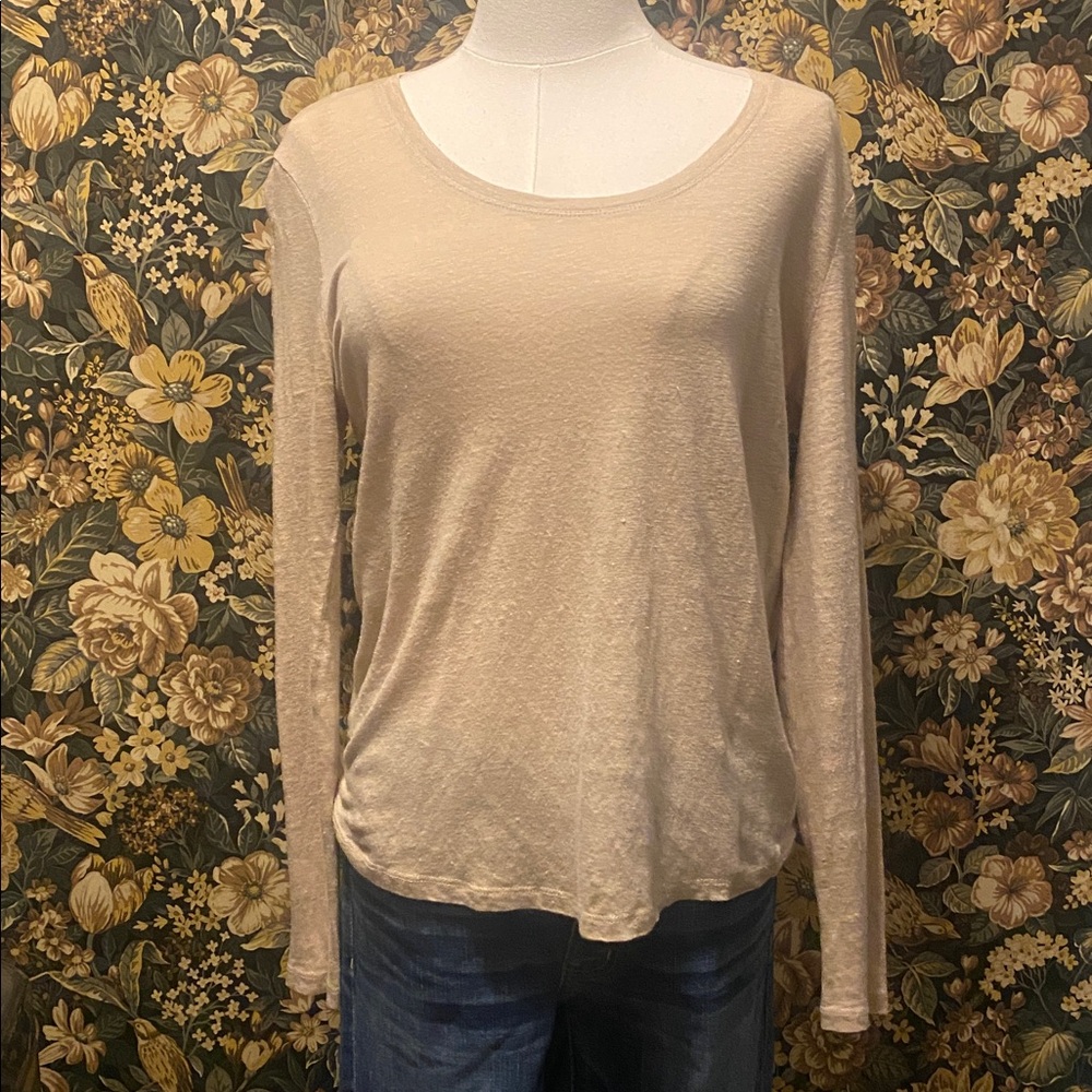Michael Kors Tan Knit Top